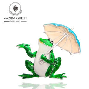 VQ Frog Brooch